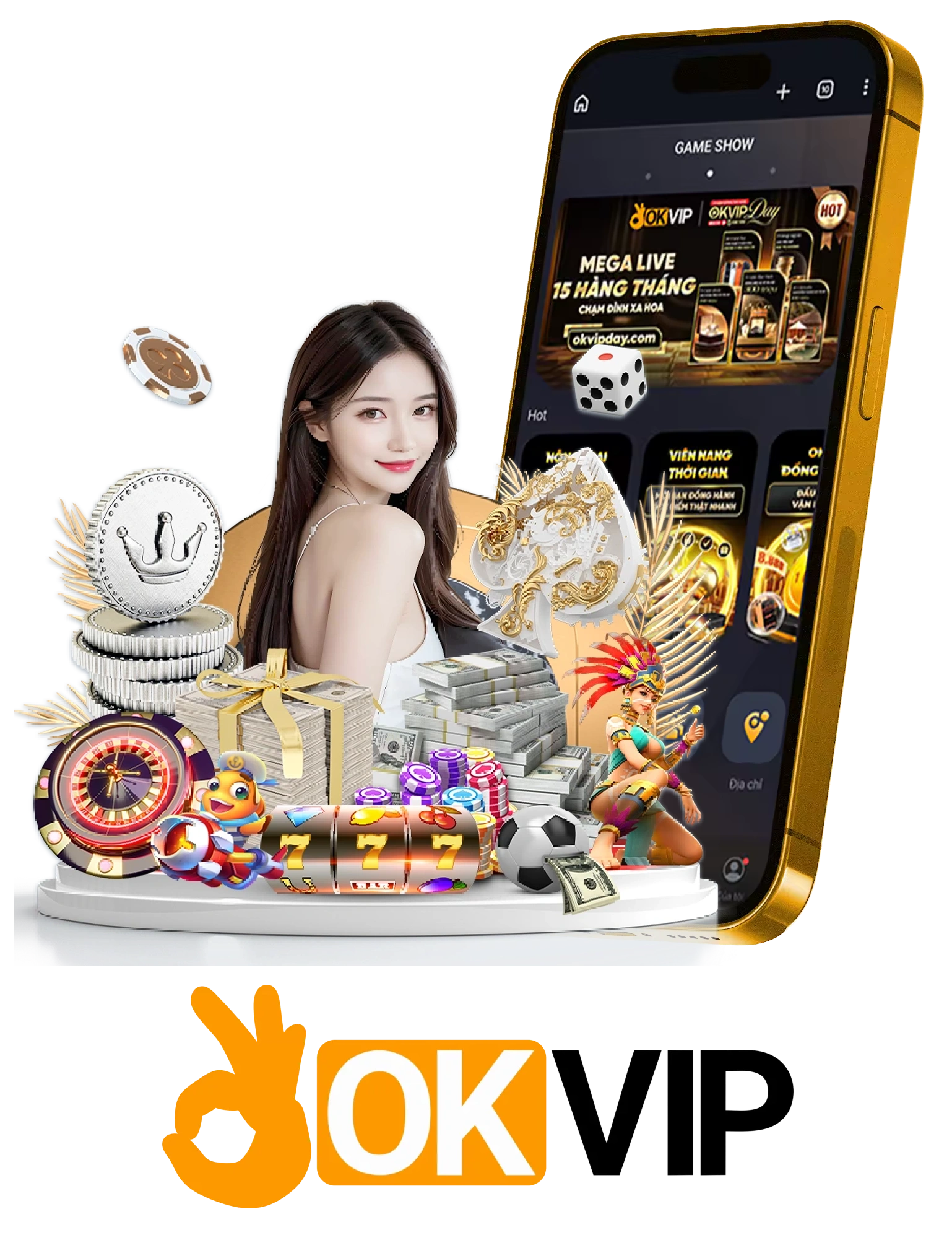 Nội dung ứng dụng tại OKVIP